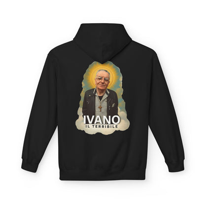 Ivano - Felpa con cappuccio santino