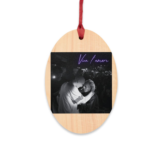 Ivano - Decorazione natalizia "Viva l'amore"