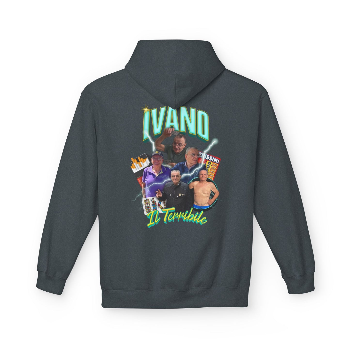 Ivano - Felpa grafica con cappuccio