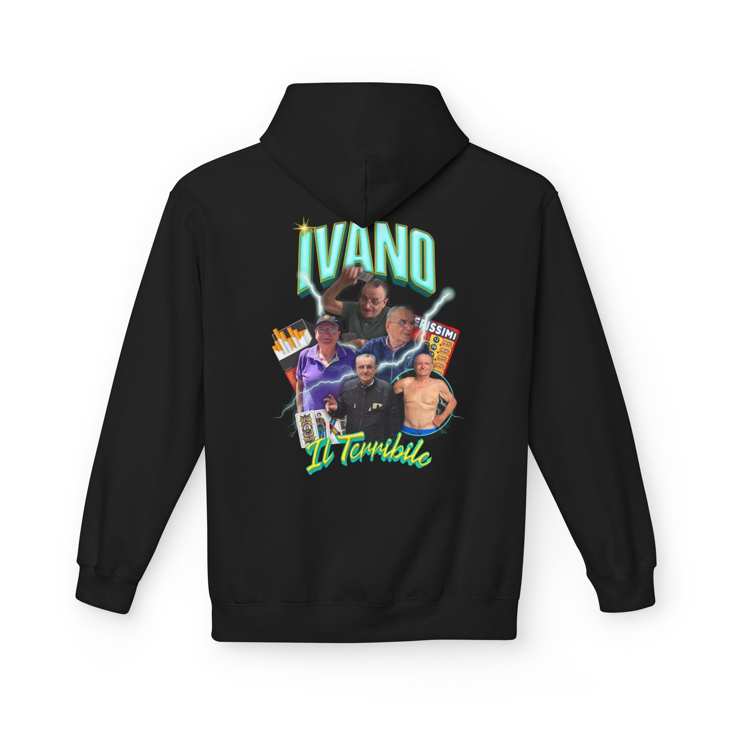 Ivano - Felpa grafica con cappuccio