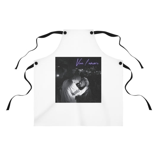 Ivano - Grembiule da cucina "Viva l'amore"