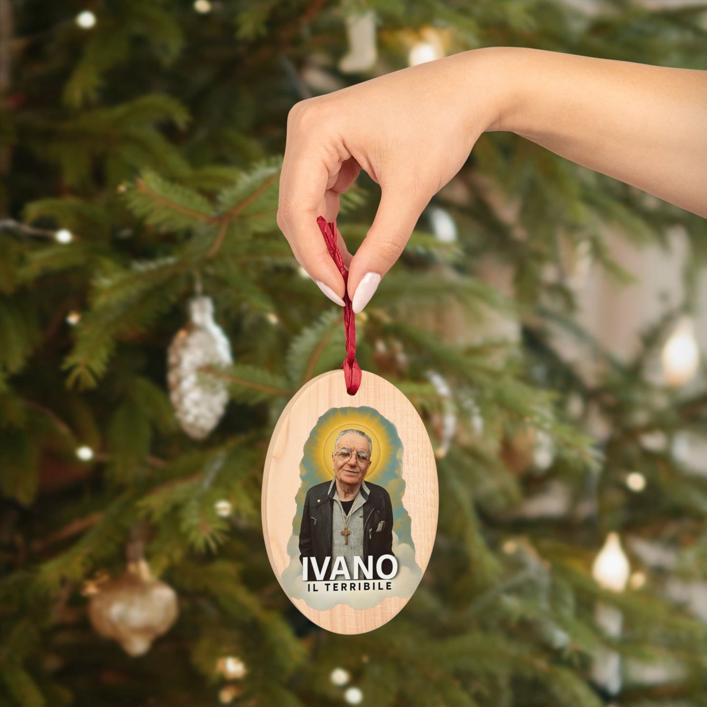 Ivano - Decorazione natalizia santino