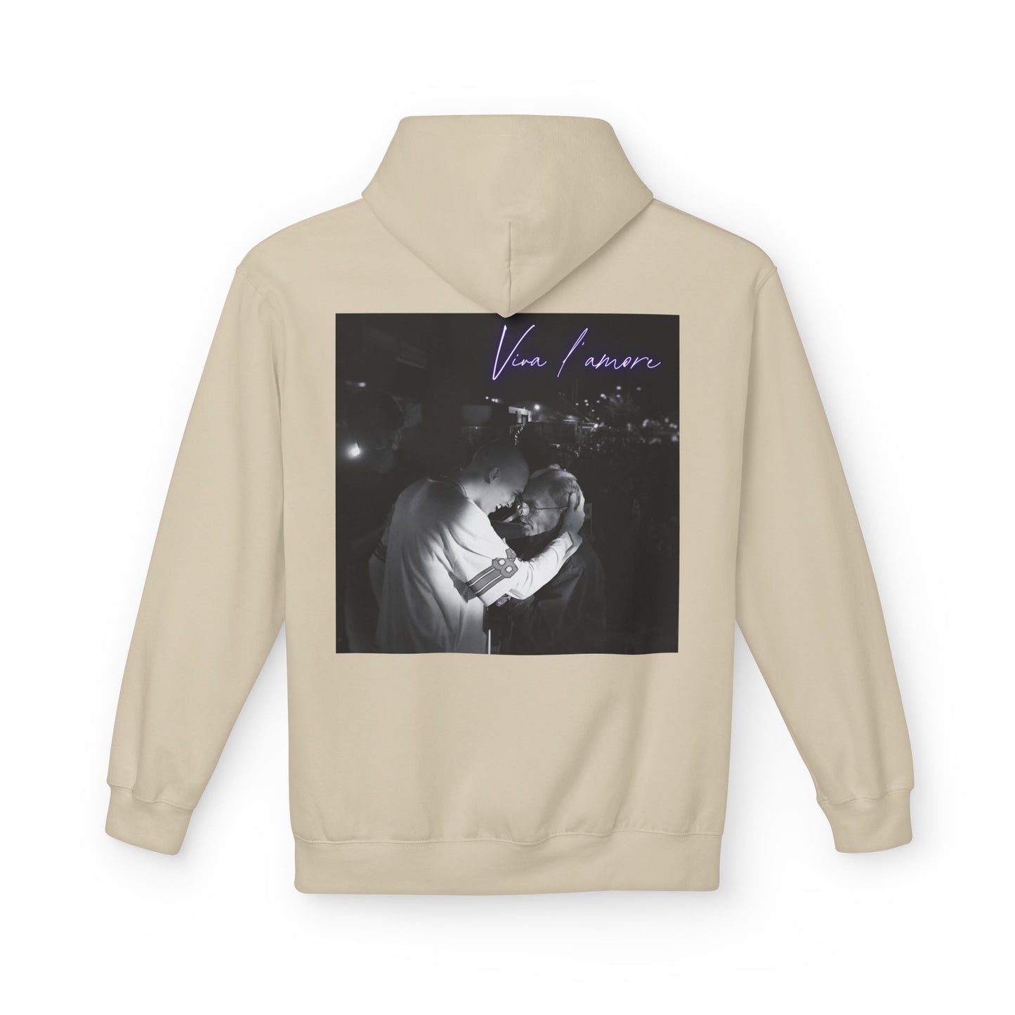 Ivano - Felpa con cappuccio "Viva l'amore"