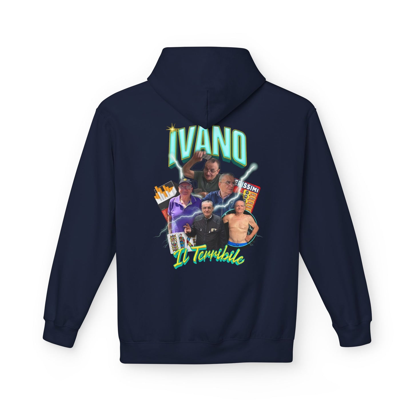 Ivano - Felpa grafica con cappuccio