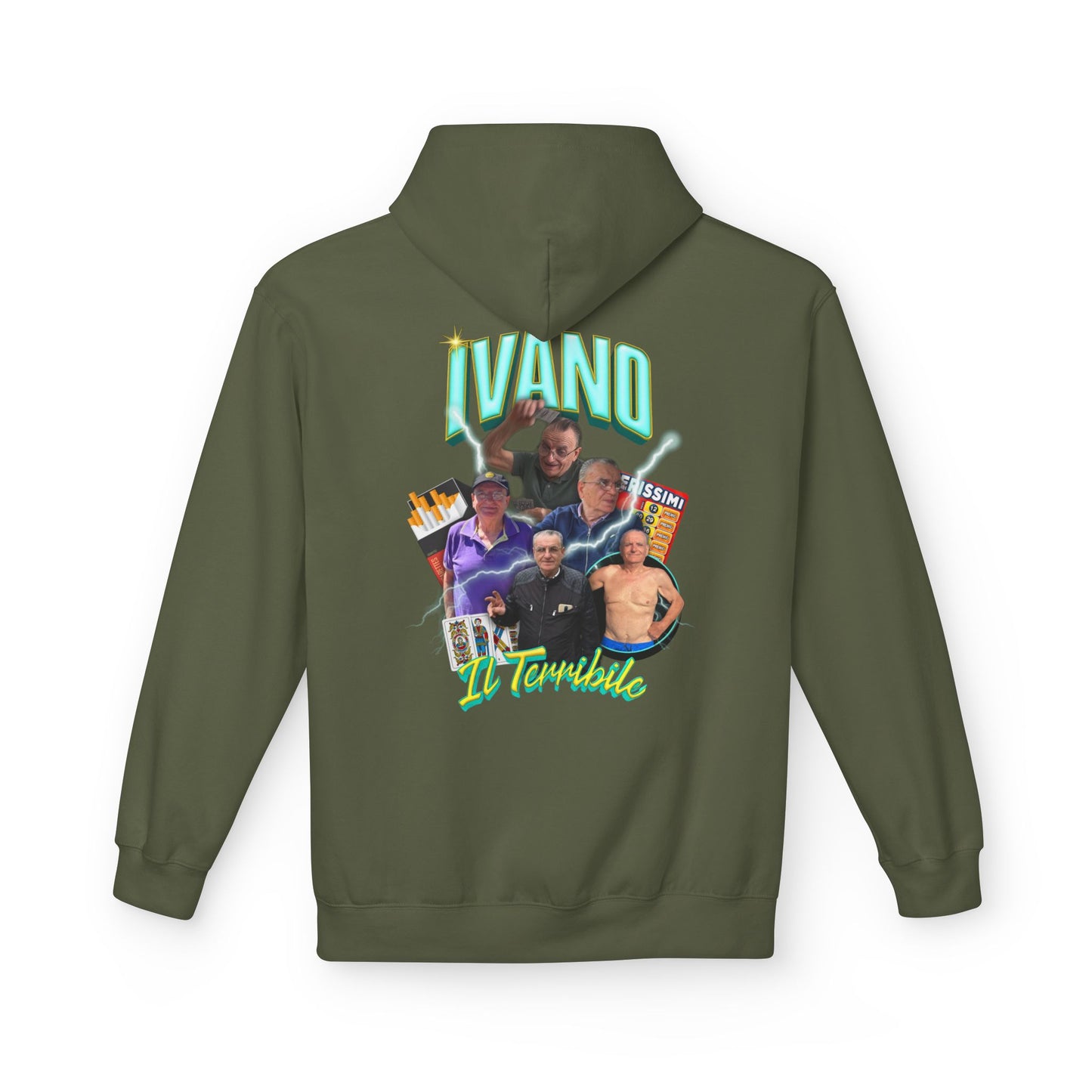 Ivano - Felpa grafica con cappuccio