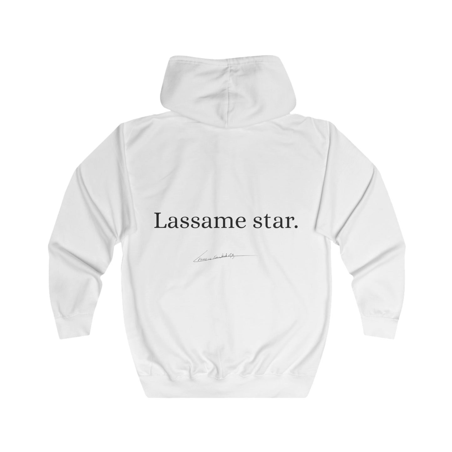 Ivano - Felpa con zip "Lassame star"