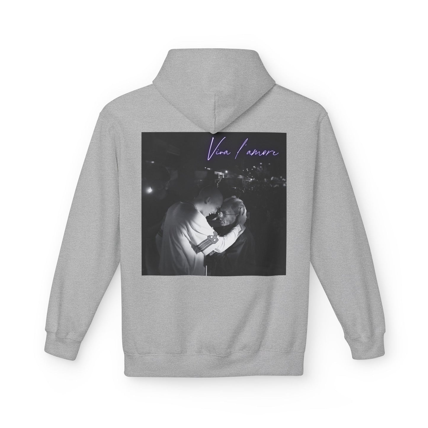 Ivano - Felpa con cappuccio "Viva l'amore"