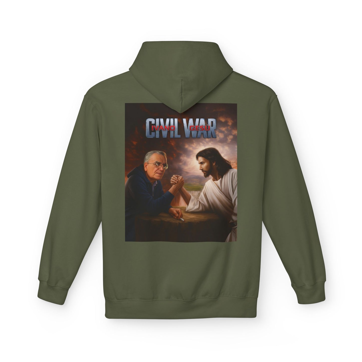 Ivano - Felpa con cappuccio "Civil War"