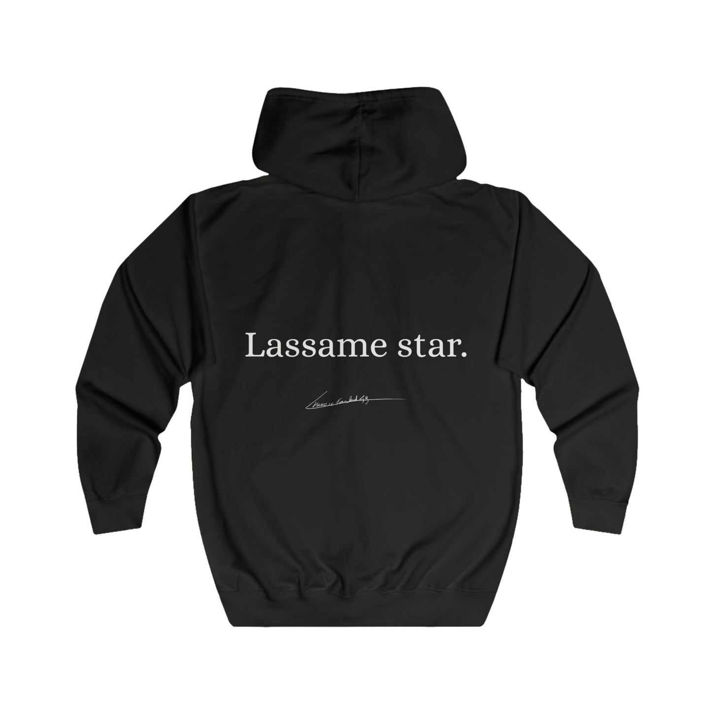 Ivano - Felpa con zip "Lassame star"