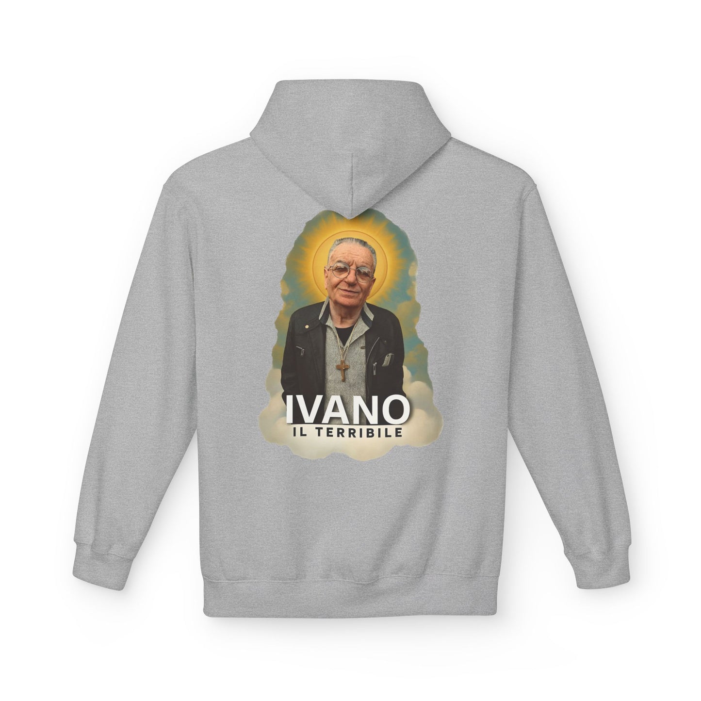 Ivano - Felpa con cappuccio santino