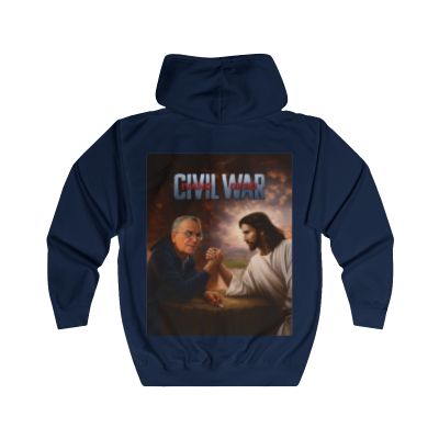 Ivano - Felpa con zip "Civil War"