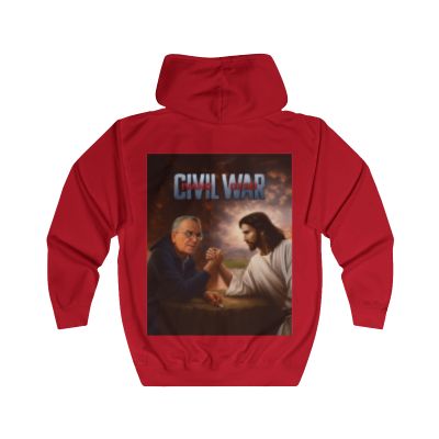 Ivano - Felpa con zip "Civil War"