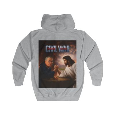 Ivano - Felpa con zip "Civil War"