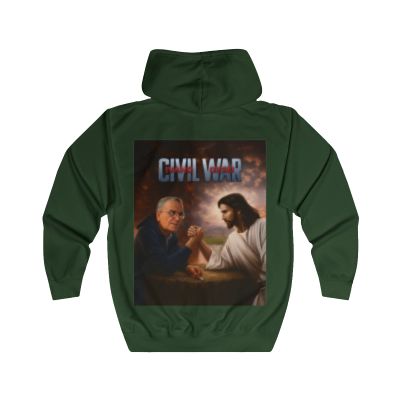 Ivano - Felpa con zip "Civil War"