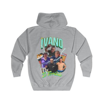 Ivano - Felpa grafica con zip